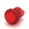 Arcade Button with 5V LED - 30mm Translucent Red