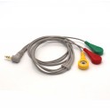 ECG Cable 3.5mm 3 Electrode
