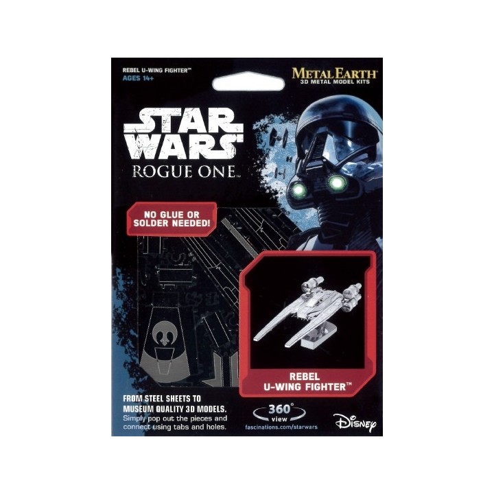 Metal Earth Rebel U-Wing Fighter