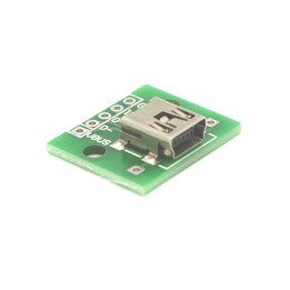 Female Mini USB Breakout Board
