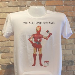C-3PO Ironman We All Have Dreams T-Shirt C-3PO Ironman We All Have Dreams T-Shirt