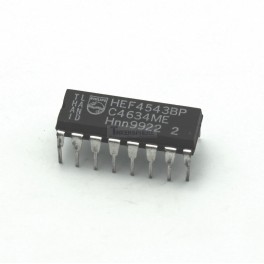 HEF4543B BCD to 7-segment latch/decoder/driver