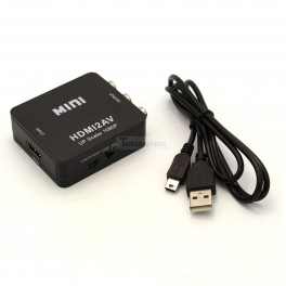 HDMI to RCA Converter Box / 1080p Scaler