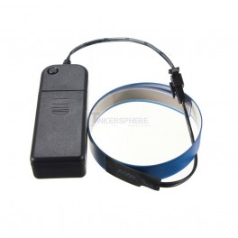 Blue EL Tape + Battery Pack (14mm Wide x 24") Blue EL Tape + Battery Pack (14mm Wide x 24")