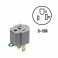 3 Prong to 2 Prong Grounding Adapter