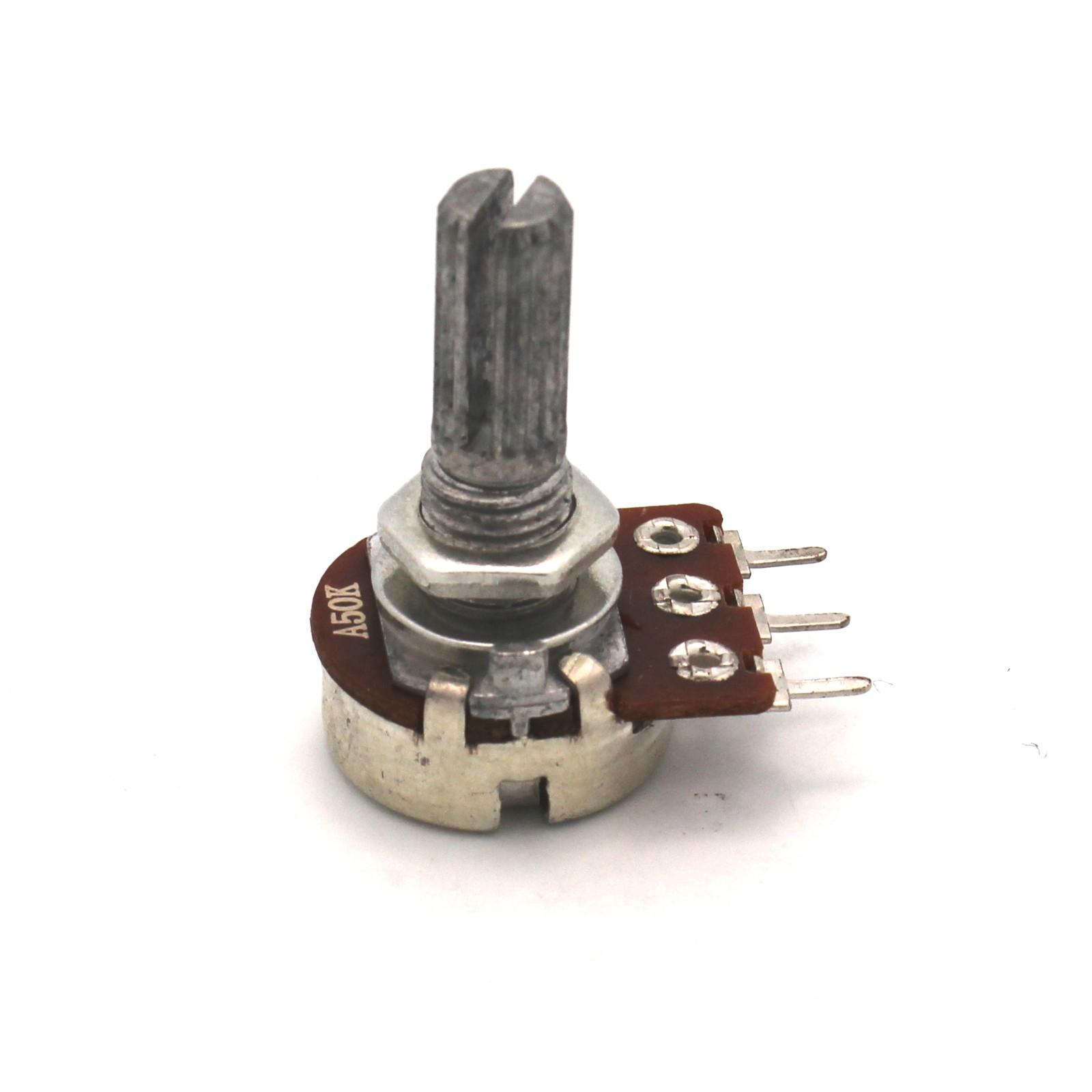 3.49 A50K Logarithmic 50K Ohm Potentiometer Tinkersphere
