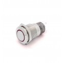 Momentary 16mm Button LED Red