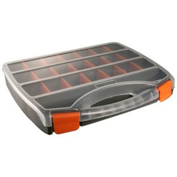 $12.99 - Black & Orange Organizer with Removable Tabs - Tinkersphere