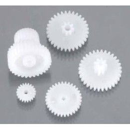 Assorted Plastic Gears & Pulleys for Robots / Projects