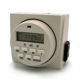Programmable Timer for 2 US Outlets
