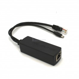PoE Splitter with MicroUSB Plug - 802.3af