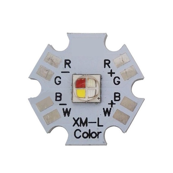 10W RGBW LED with Heat Sink