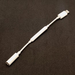Lightning to Headphone Adapter for Calls / Music / Volume / Action Button with Bluetooth