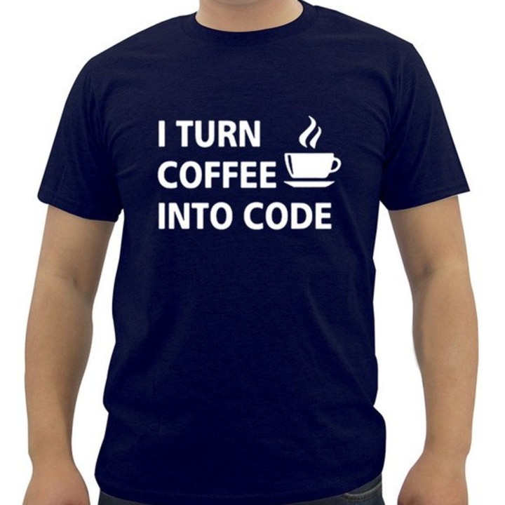 I Turn Coffee Into Code T-Shirt
