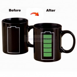 Battery Recharge Heat Change Mug Battery Recharge Heat Change Mug