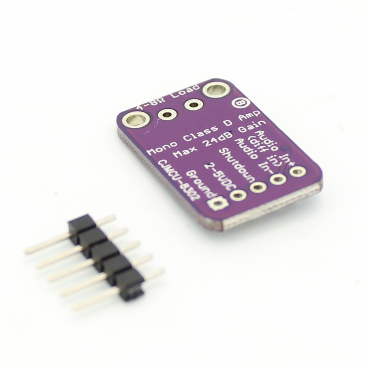 Mono 2.5W Class D Audio Amplifier - PAM8302