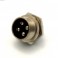 Male Round 4 Pin Connector