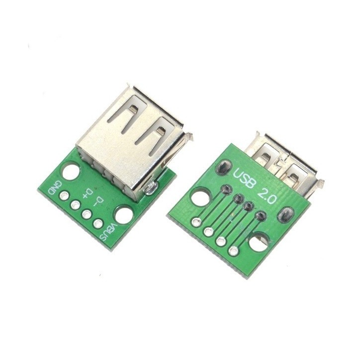 Female USB Breakout Board