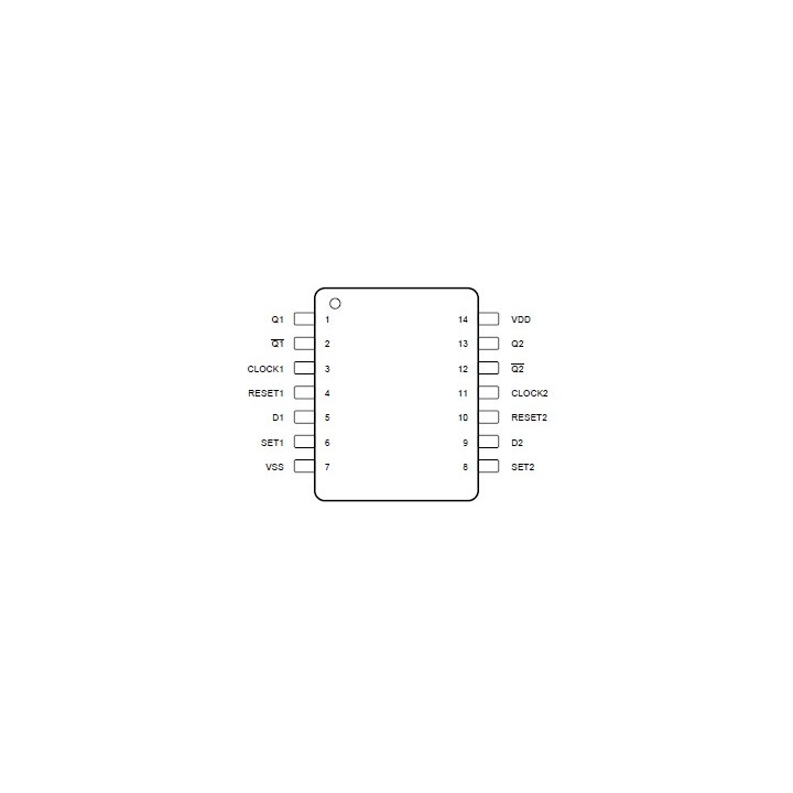 CD4013BE D Flip Flop