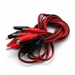 Red & Black Alligator Clip Set Red & Black Alligator Clip Set