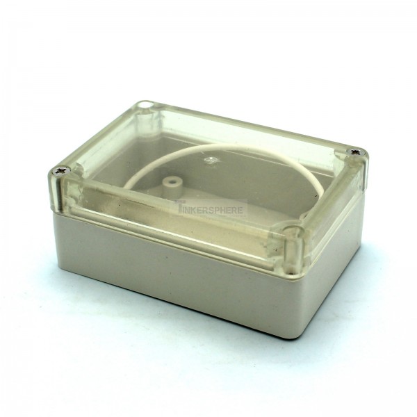 100x68x50mm Waterproof Cover Clear Electronic Project Box Enclosure Case Plastic 