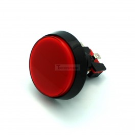 2 Inch Arcade Button - Red Illuminated
