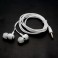 White In Ear Stereo Headphones