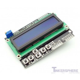 LCD Display Shield with Keypad for Arduino