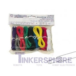 Hook Up Wire Assortment: 10 Color 60m / 196 ft Pack Hook Up Wire Assortment: 10 Color 60m / 196 ft Pack