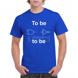 To Be Or Not To Be Digital Logic T-Shirt