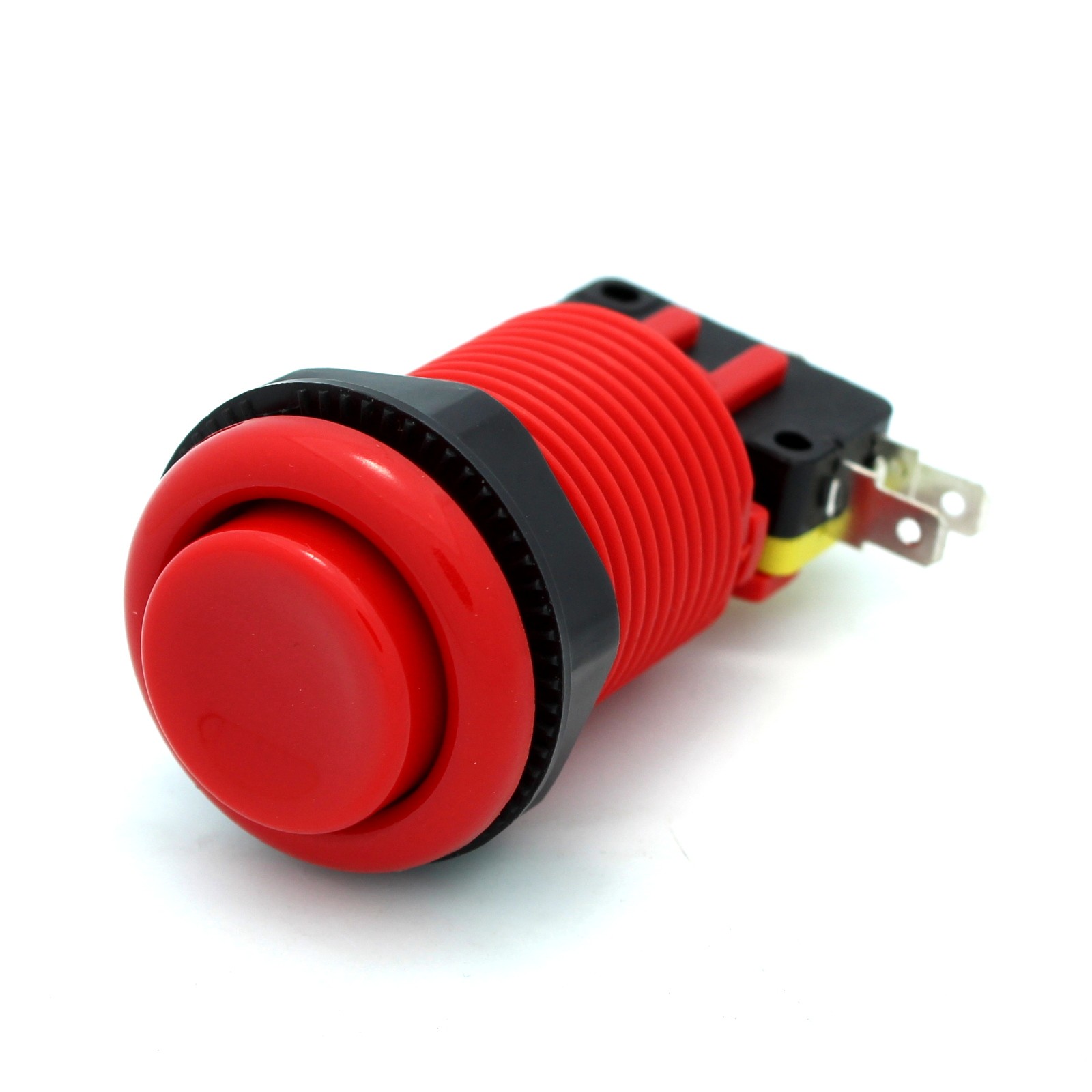Button Arcade Red 30mm To Clip Microswitch Integrated Sending from France 