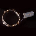 Battery Operated Copper String Lights - 10 LED