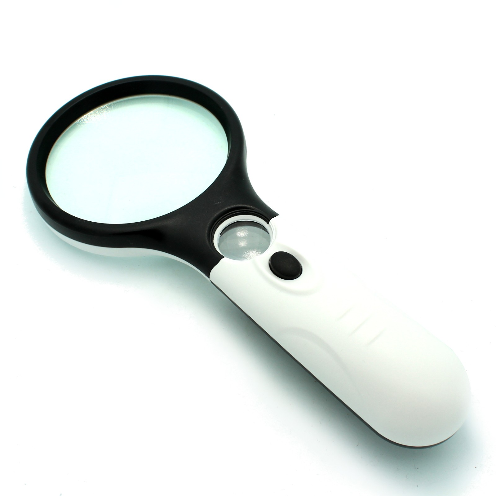 $6.99 - Illuminated Magnifying Glass 3x With 45x Mini Lens - Tinkersphere