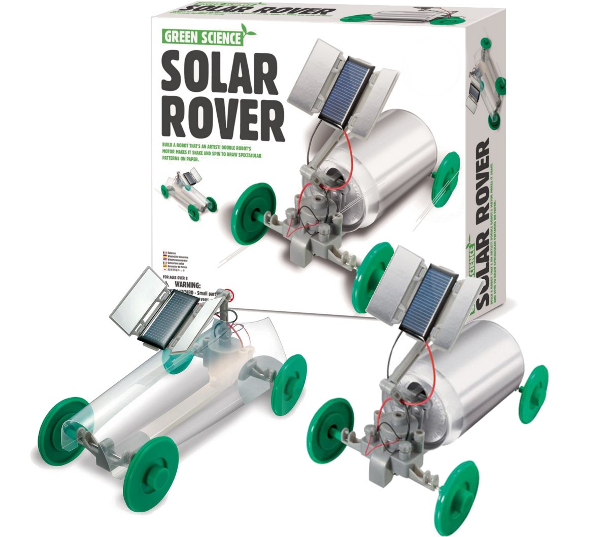 DIY Robot Car Model Kits Adults ROBOTIME Solar Rover Science Kit to Build 3D 