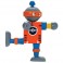 Robot Buddy Wooden Posable Figure