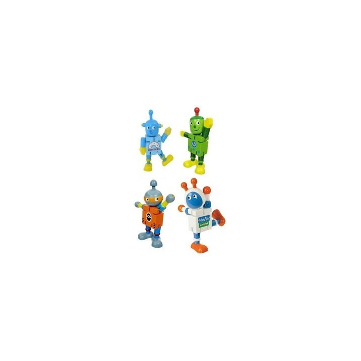 Robot Buddy Wooden Posable Figure