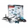 6 in 1 RC Kit: Drone, Hovercraft, Airplane, Tank, Trike and Gyrobot All in 1 Set