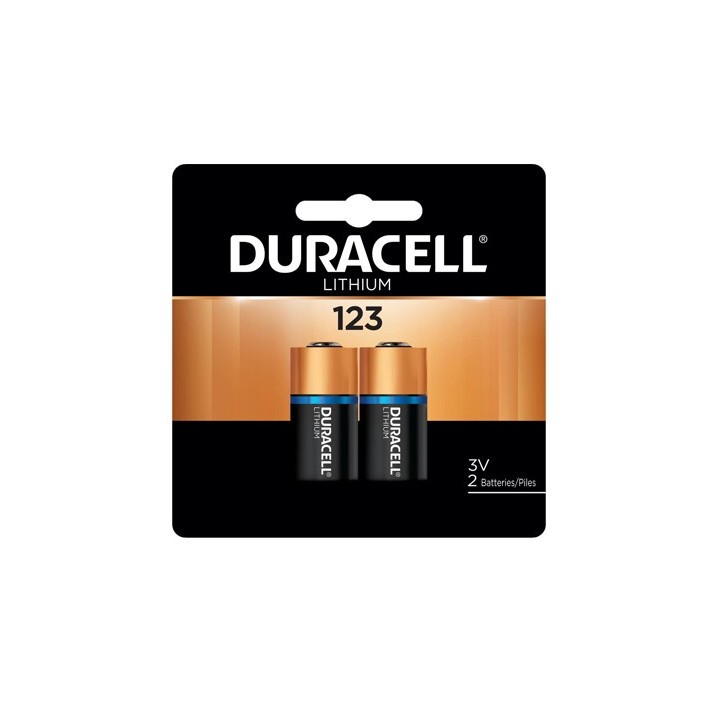 CR123 Lithium Camera Battery 2 Pack
