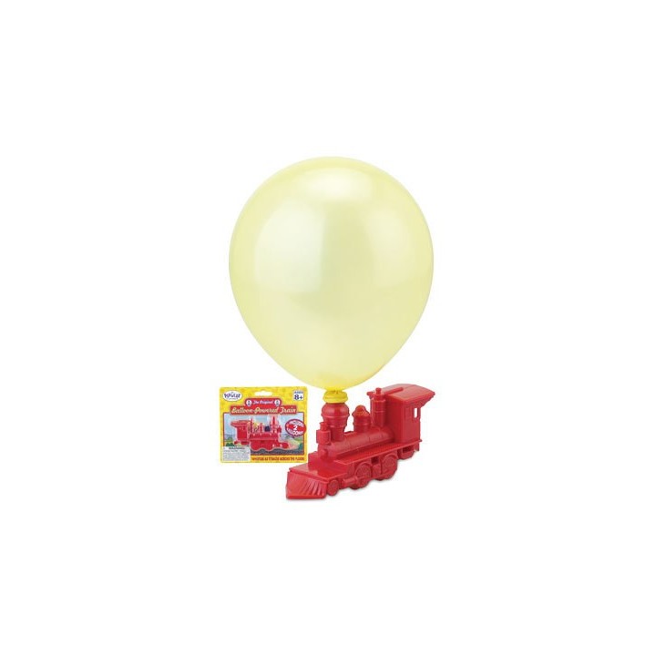 Balloon Powered Train