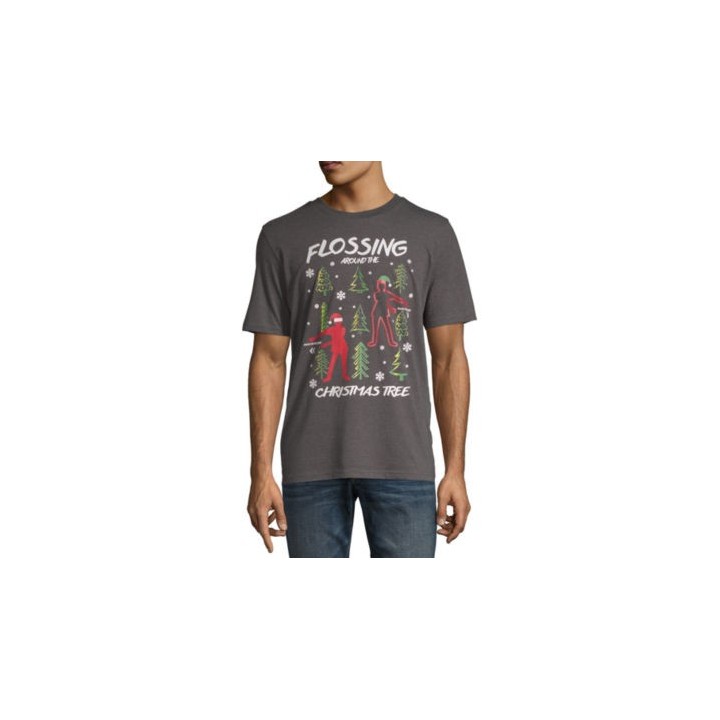 Flossin' Around the Christmas Tree Holiday T-Shirt
