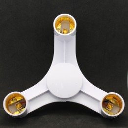3 to 1 Light Bulb Socket Splitter