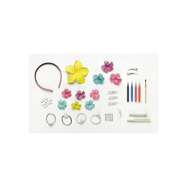 Fabulous Flowers DIY Hair Accessories