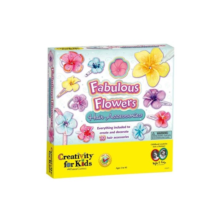 Fabulous Flowers DIY Hair Accessories