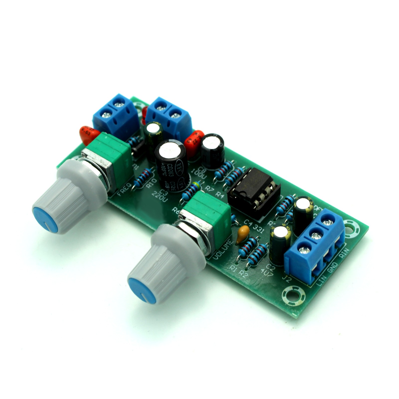 $9.99 - NE5532 Pre-Amplifier Preamp Bass Tone Subwoofer Low-pass Filter ...