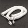 RJ11 Coiled Telephone Cord 12ft