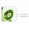 Personal Fan Mister Enclosed Design USB Rechargeable