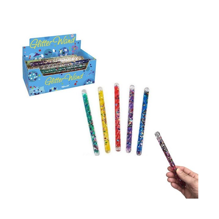 Aqua Glitter Wand
