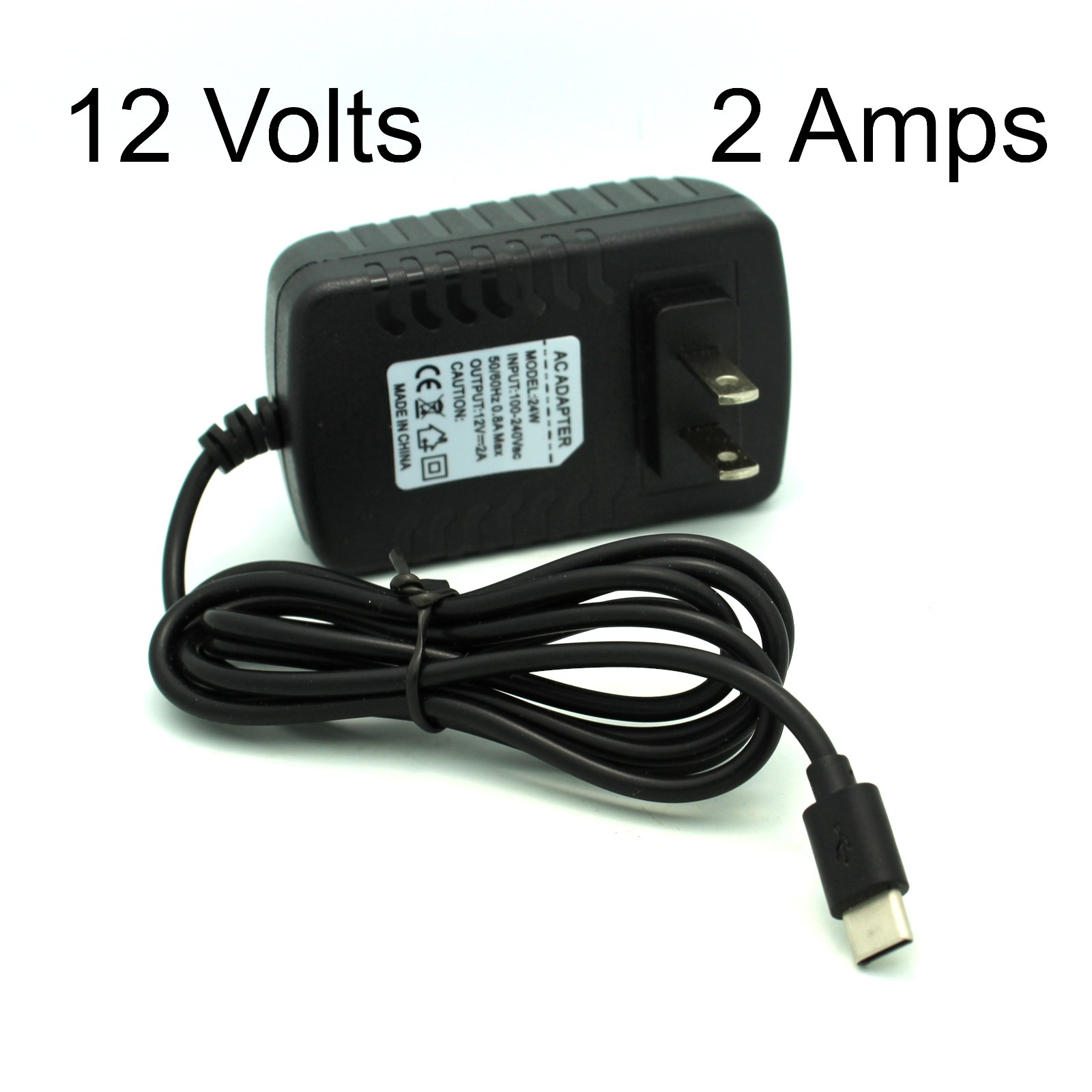 $12.99 - 12V 2A USB C Laptop Charger - Tinkersphere