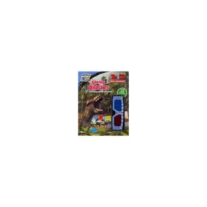 Discovery Kids Incredible Dinosaurs 3D Sticker Fun Activity Book