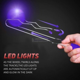 light up gyro wheel toy